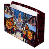 Grand Sac Cadeau Strasbourg, France Noël   (Dos Angle)