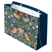 Grand Sac Cadeau Strawberry Thief (par William Morris) (Dos Angle)