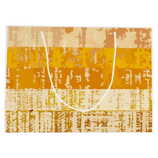 Grand Sac Cadeau Style abstrait Artsy (Dos)