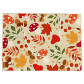 Grand Sac Cadeau style automne (Dos)