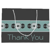 Grand Sac Cadeau Style commercial simple (Dos)