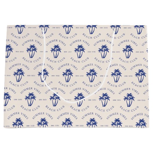 Grand Sac Cadeau Summer Vibes (Devant)