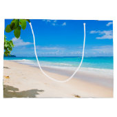 Grand Sac Cadeau Sun Sand et Surf Tropical Beach (Dos)