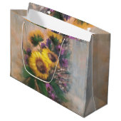 Grand Sac Cadeau Sunflower Breeze by Jason Street (Devant Angle)