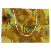 Grand Sac Cadeau Sunflowers, Vincent van Gogh (Dos)