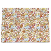 Grand Sac Cadeau Sunshine Traite Motif de fête (Devant)