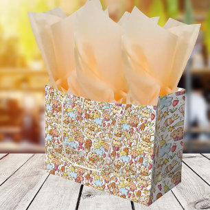 Grand Sac Cadeau Sunshine Traite Motif de fête