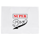 Grand Sac Cadeau Super Boy (Dos)