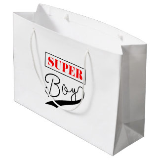 Grand Sac Cadeau Super Boy