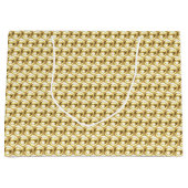 Grand Sac Cadeau Super Gold (Devant)