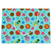 Grand Sac Cadeau Super simple | Nombres de bosses Anniversaire d'ét (Devant)