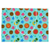 Grand Sac Cadeau Super simple | Nombres de bosses Anniversaire d'ét (Dos)