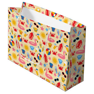 Grand Sac Cadeau Sur la plage