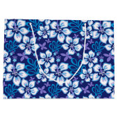 Grand Sac Cadeau Surf JUNGLE (COMBO BLEU) (Dos)