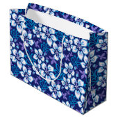 Grand Sac Cadeau Surf JUNGLE (COMBO BLEU) (Dos Angle)