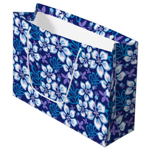 Grand Sac Cadeau Surf JUNGLE (COMBO BLEU) (Devant Angle)