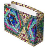 Grand Sac Cadeau Surface composée maison (Dos Angle)