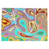 Grand Sac Cadeau Surface liquide 12 (Dos)