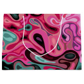 Grand Sac Cadeau Surface liquide 5 (Devant)