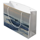 Grand Sac Cadeau Surfer attend (Dos Angle)