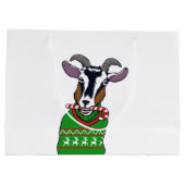 Grand Sac Cadeau Sweater de Goat Christmas (Dos)