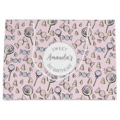 Grand Sac Cadeau Sweet Little One Candy Thème Premier anniversaire (Devant)