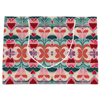 Grand Sac Cadeau Sweet Love Symphony Wrapper Papier