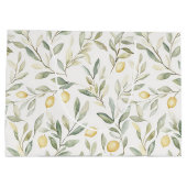 Grand Sac Cadeau Sweet On You Lemons Wedding (Dos)