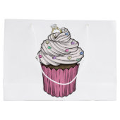 Grand Sac Cadeau Sweet Proposition Cupcake (Dos)