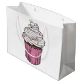 Grand Sac Cadeau Sweet Proposition Cupcake (Dos Angle)