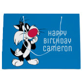 Grand Sac Cadeau Sylvester Jr. | Pose classique (Devant)