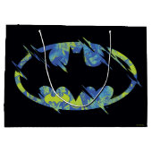 Grand Sac Cadeau Symbole Batman Électrique (Dos)