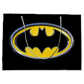 Grand Sac Cadeau Symbole Batman | Logo classique (Dos)