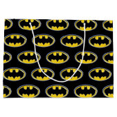 Grand Sac Cadeau Symbole Batman | Logo classique (Dos)