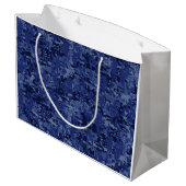 Grand Sac Cadeau SYMBOLE Zodiaque Capricorne Camouflage numérique b (Dos Angle)