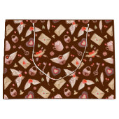 Grand Sac Cadeau Symboles d'amour (Devant)