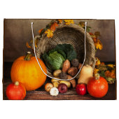 Grand Sac Cadeau Table Bountiful Harvest (Dos)