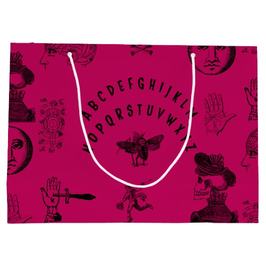 Grand Sac Cadeau Table de discussion (Dos)