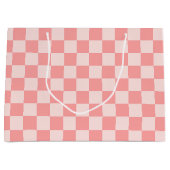 Grand Sac Cadeau Tableau de bord rose (Devant)