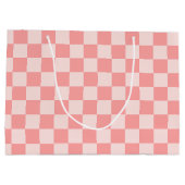 Grand Sac Cadeau Tableau de bord rose (Dos)