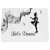 Grand Sac Cadeau Tap Dance 3 (Devant)