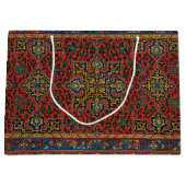 Grand Sac Cadeau Tapis Perse Tapis Rouge Bleu classique (Devant)