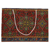Grand Sac Cadeau Tapis Perse Tapis Rouge Bleu classique (Dos)