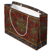 Grand Sac Cadeau Tapis Perse Tapis Rouge Bleu classique (Dos Angle)