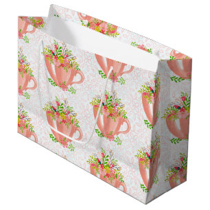 Grand Sac Cadeau Tasses de thé