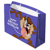 Grand Sac Cadeau TAZ™ | Sticking Out Sa Langue (Dos Angle)