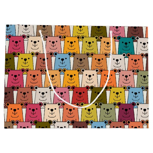 Grand Sac Cadeau Teddy Bear (Dos)