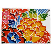 Grand Sac Cadeau Teinture japonaise d'okinawaïen (Bingata) (Dos)