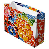 Grand Sac Cadeau Teinture japonaise d'okinawaïen (Bingata) (Dos Angle)