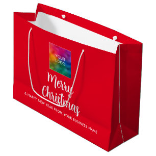 Grand Sac Cadeau Télécharger le logo de l'entreprise ici Modèle Joy